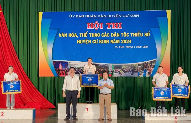 XÃ EA BHỐK ĐẠT GIẢI NHẤT TOÀN ĐOÀN HỘI THI VĂN HÓA, THỂ THAO CÁC DÂN TỘC THIỂU SỐ HUYỆN CƯ KUIN NĂM 2024